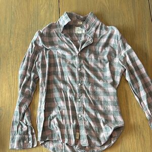 Nomad Pink and Gray Checkered Shirt